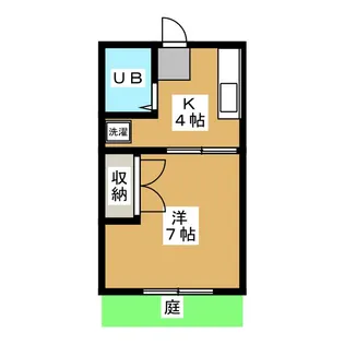 第1サンライズ【1階】の間取り