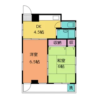 勝又ビル【4階】の間取り