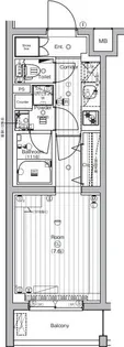 PREMIUMCUBE世田谷#mo【1階】の間取り