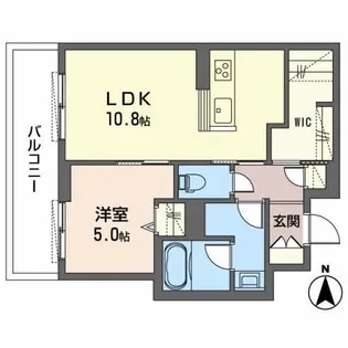 シャーメゾン アベリア【2階】の間取り