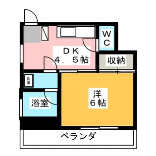 アビタシオンツル【3階】の間取り