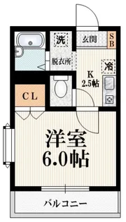 ハイムグラティア【1階】の間取り
