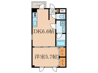 ラタン・サギノミヤ【2階】の間取り