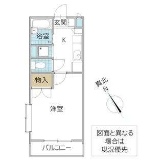 フローラル321【3階】の間取り