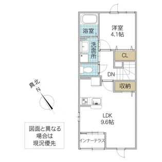 Front du lac【2階】の間取り