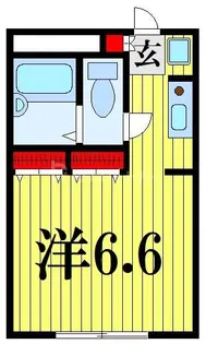 ロミオ&ジュリエットI【2階】の間取り
