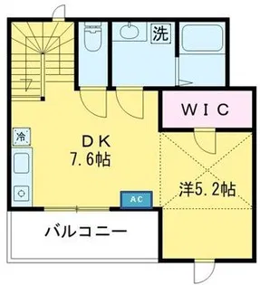 ブランエール中目黒【3階】の間取り