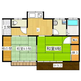 栃木県宇都宮市江曽島5【一戸建】の間取り