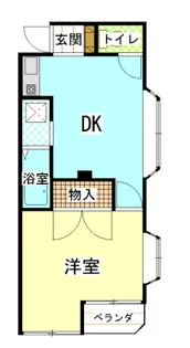 リディアメゾン若葉【3階】の間取り