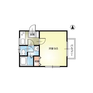 ライフアベニュ【1階】の間取り