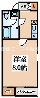 青木マンション【3階】の間取り