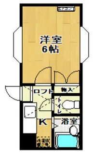 パルーム開成 B棟【2階】の間取り