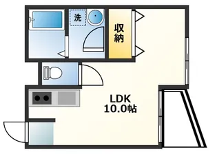 センチュリー21立野 A・B【1階】の間取り