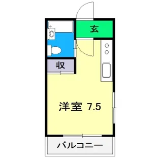 YSハイツ【3階】の間取り