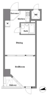 インペリアル赤坂フォラム【2階】の間取り