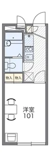 レイヒルズ【1階】の間取り