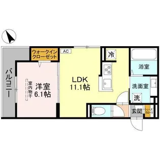 ソラーナ【2階】の間取り