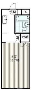 クレッセント椎名町【1階】の間取り