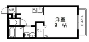 ル・プラトーII【2階】の間取り