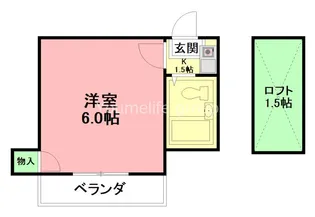 CIEL B【2階】の間取り