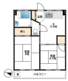 東京都板橋区坂下1【マンション】の間取り