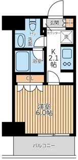 City Lux Tobe【5階】の間取り