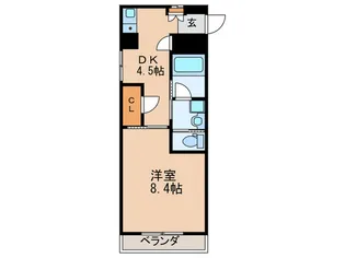 巌ビル丸山【2階】の間取り