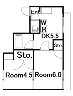 PREVENT【1階】の間取り