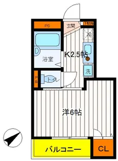 東京都立川市錦町2【マンション】の間取り