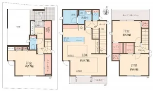 東京都中野区白鷺2【一戸建】の間取り