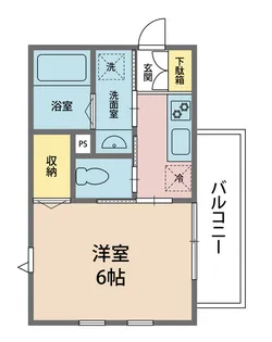 スリーズ【3階】の間取り