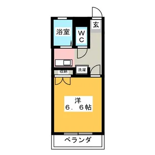 コーポシスル【2階】の間取り
