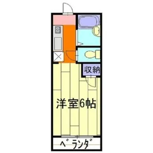 ノバビュー元町【2階】の間取り