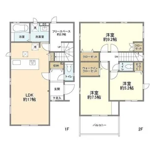 埼玉県志木市柏町6【一戸建】の間取り
