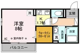 神奈川県小田原市南鴨宮3【アパート】の間取り