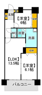 アルファステイツ鹿田本町【11階】の間取り