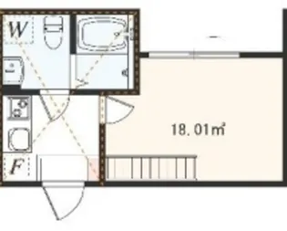 神奈川県相模原市緑区西橋本1【アパート】の間取り