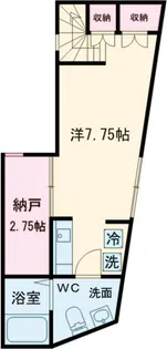 1Rの間取り画像