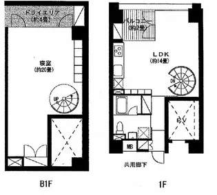 Refuge O Forest N棟の間取り