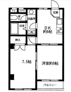 ボンテボック【1階】の間取り
