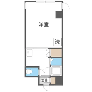 フロンティア161【5階】の間取り