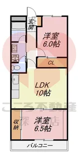 サンヒルズ光明池【1階】の間取り