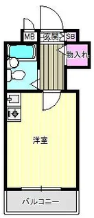 エルベコート針中野【3階】の間取り