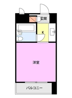 コア東堀【9階】の間取り