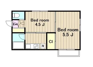 神奈川県大和市中央林間2【マンション】の間取り