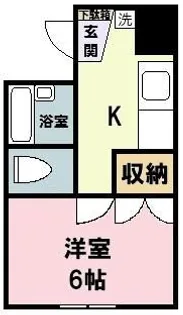 ティンカーベル【1階】の間取り