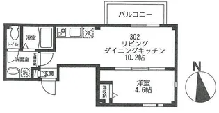 メゾン ド ロリエ【3階】の間取り
