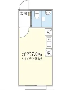 リベロ新江古田【1階】の間取り