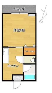 コンフォール【2階】の間取り