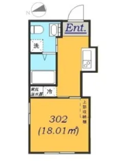 スカイヒルズ戸越公園【3階】の間取り